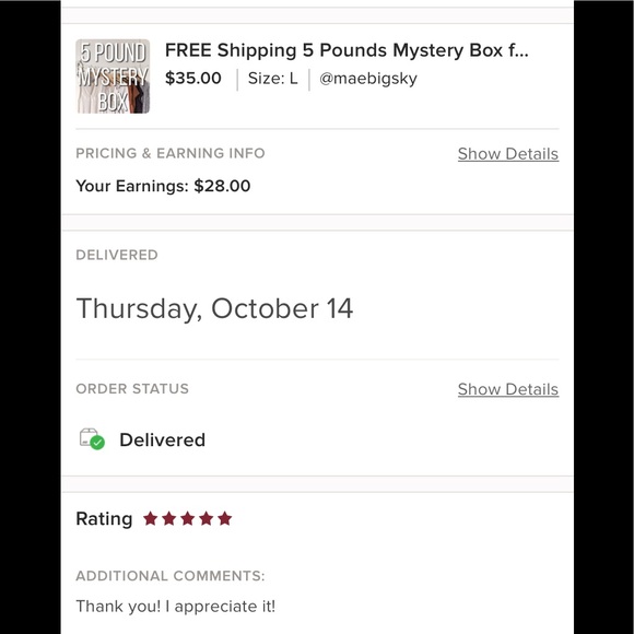 5 LB Mystery Box for Men’s just 50 dollars - Picture 16 of 16